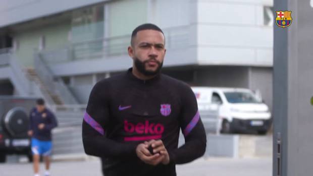 FC Barcelona final training ahead of facing Galatasaray